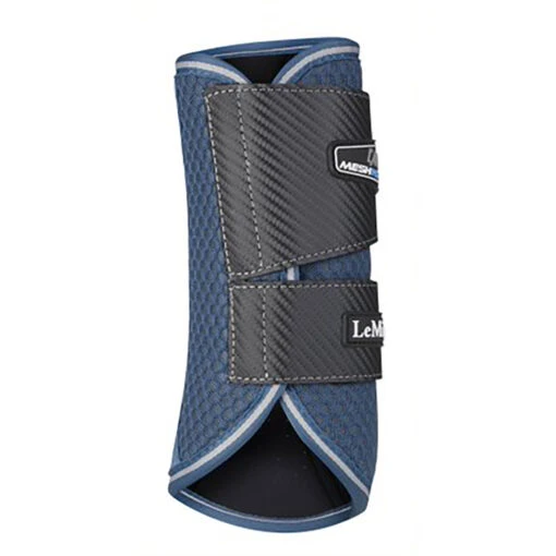 Beenbeschermers LeMieux Carbon Mesh Donkerblauw-grijs -Lemieux Verkoopwinkel beenbeschermers lemieux carbon mesh donkerblauw