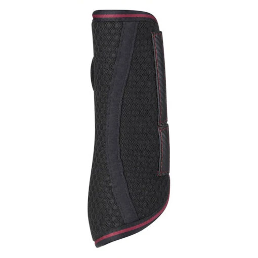 Beenbeschermers LeMieux Carbon Mesh Zwart-rood -Lemieux Verkoopwinkel beenbeschermers lemieux carbon mesh zwart